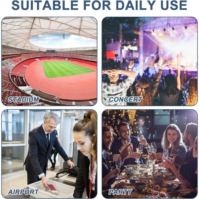 Clear Backpack Stadium Approved 10x8" Heavy Duty for Concerts Sports Travel Mini gallery