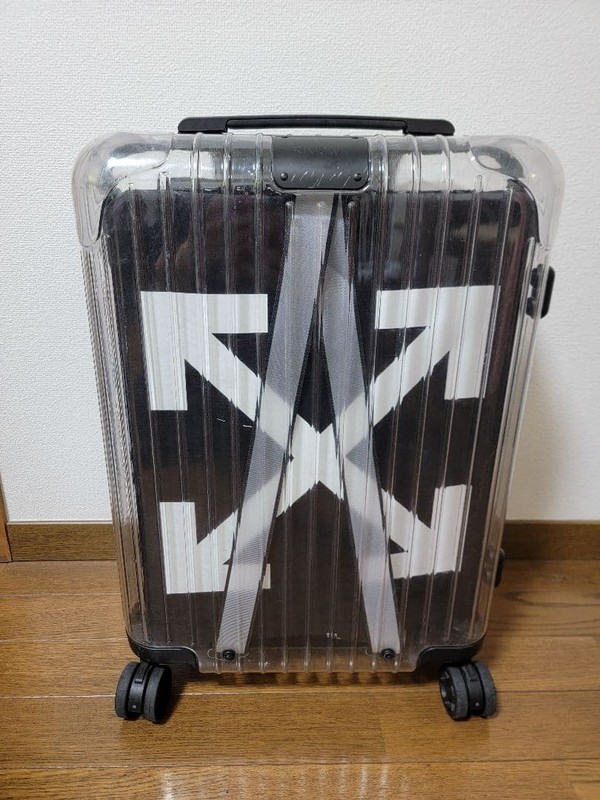 Off-White × RIMOWA Transparent Carry-On Suitcase Clear Limited Edition