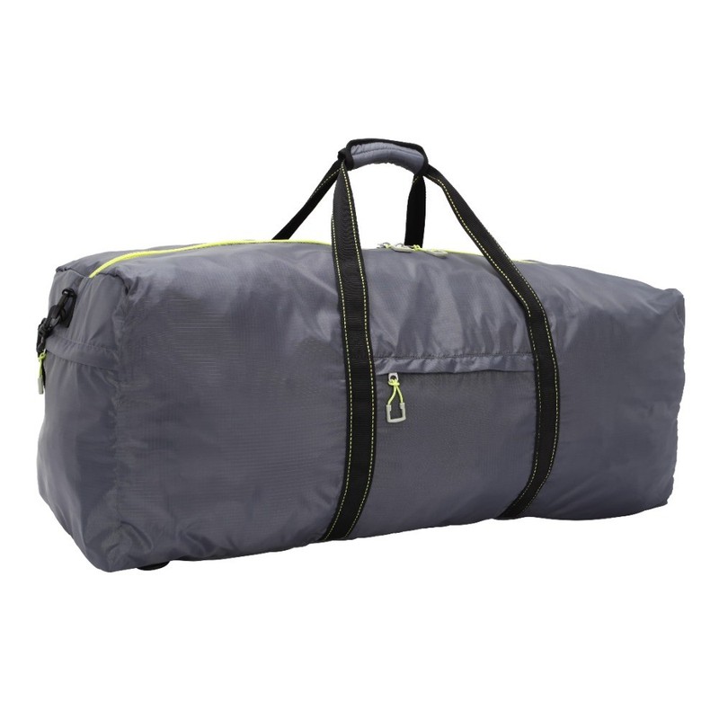 32-inch Polyester Flex Backpack Duffel Bag, Grey