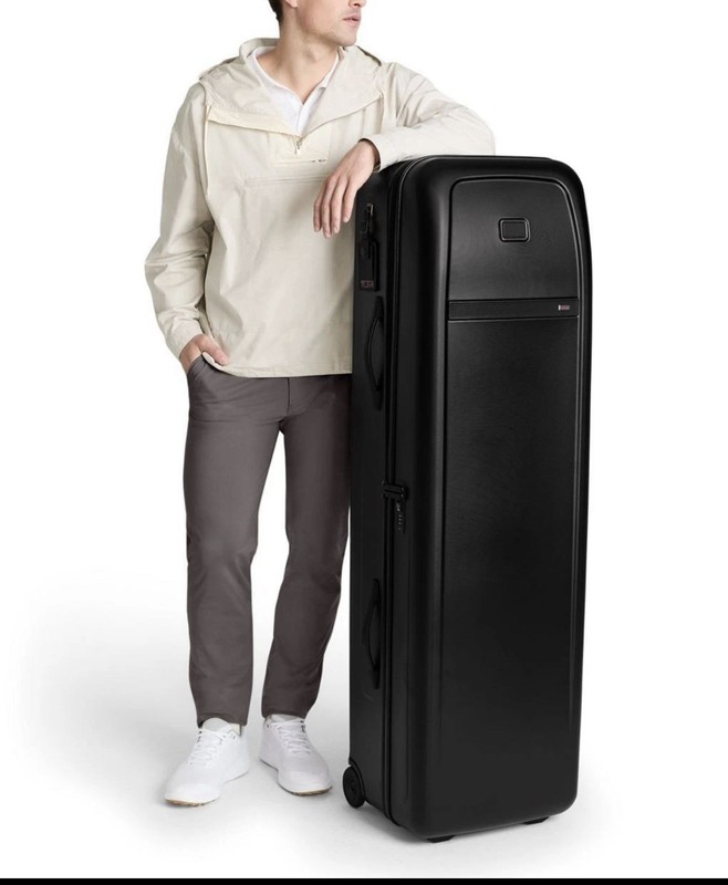 Tumi Alpha Golf Hard Shell Case Luggage Bag Travel Black BRAND NEW
