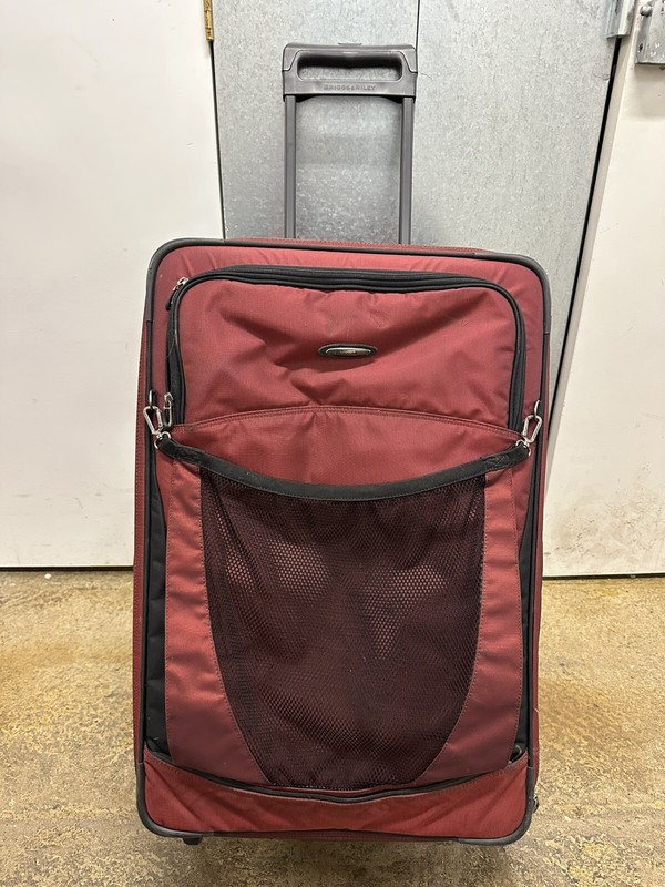 Briggs & Riley Transcend 27” Wheeled Rolling SUITCASE TDU527 Sunset Red *READ*