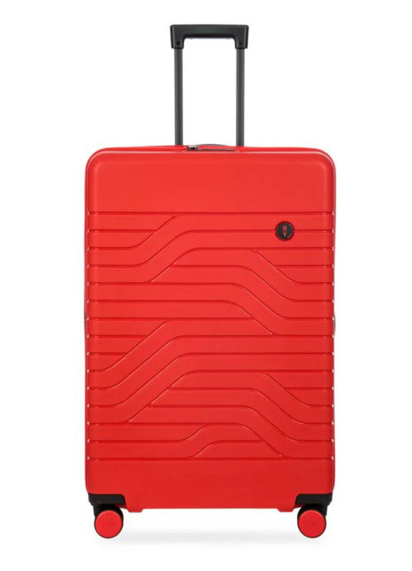 Bric’s Milano Red Polypropylene B Y Ulisse 30″ Expandable Spinner Suitcase B1013