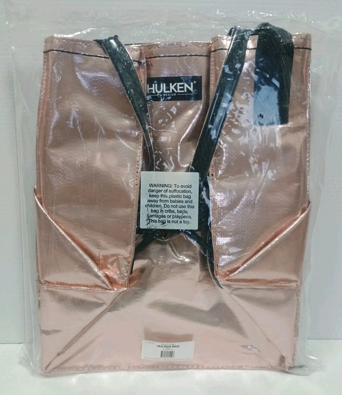 HULKEN Bag Medium Rose Gold New In Plastic