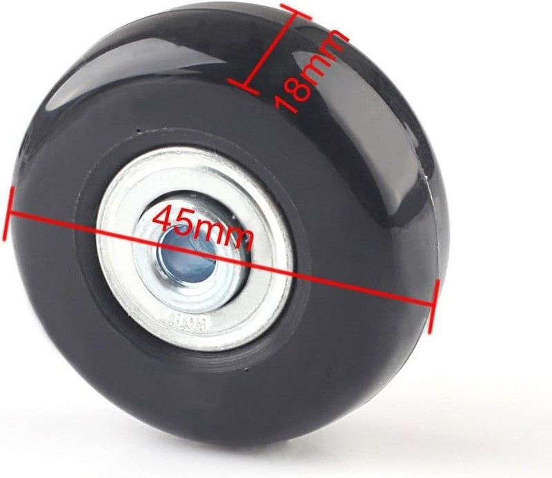 High-Quality Suitcase Wheel Replacement - OD40-64mm, Set of 2 for All Luggage gallery