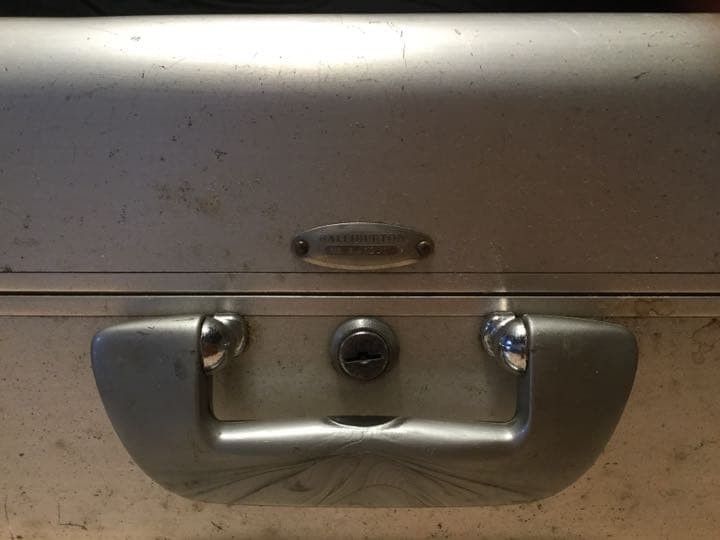 Zero Halliburton Silver Attaché Case Vintage 1950 47x 60 x 20 cm Used From Japan