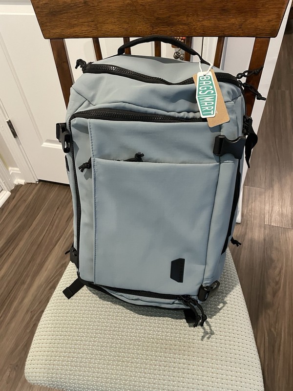 BAGSMART Blast Travel Backpack – Extended 28L/38L – Laptop Sleeve – Carry On
