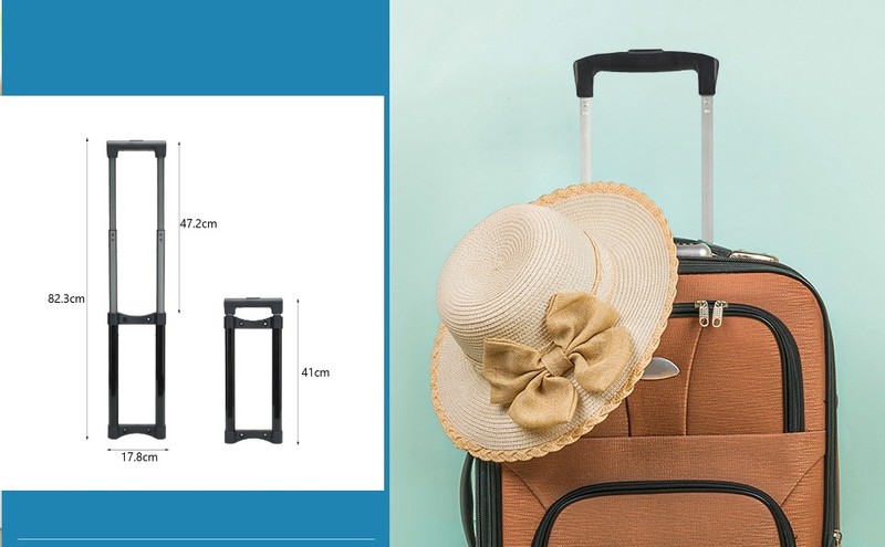 DIY Suitcase Telescopic Handle Spare Parts 32inch Long Stretchable gallery