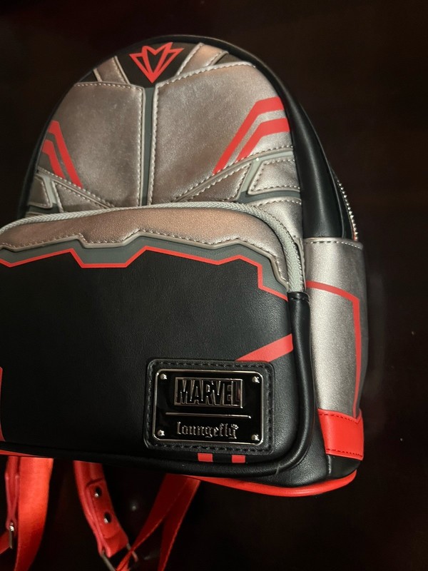 Marvel Loungefly Falcon Multicolor Mini Backpack - Very Good - See Photos gallery