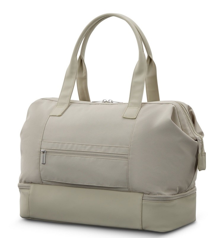 Samsonite Better than Basics Drop Bottom Weekender Duffle Bag, Limestone gallery
