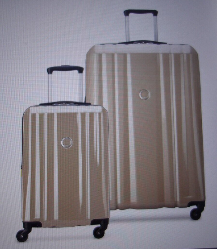 Delsey Devan Expandable Spinner Two-Piece Luggage Set Bronze $499.99
