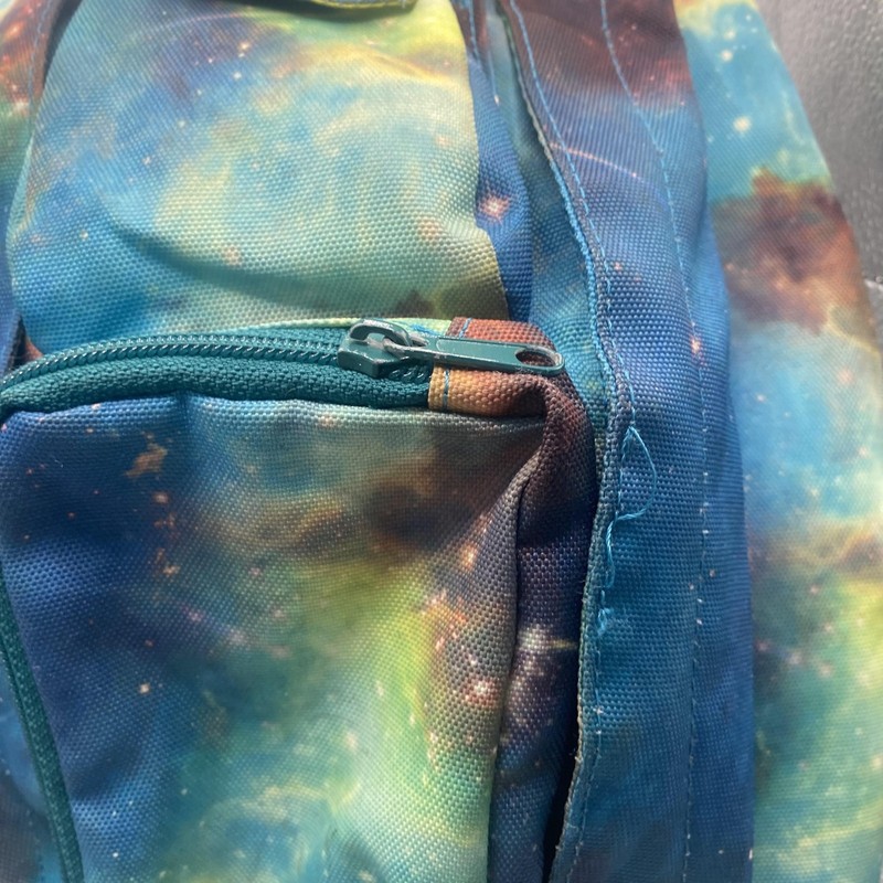 KAVU Rope Bag Backpack Multicolor Galaxy 18" Sling Crossbody Women Daypack Bag gallery