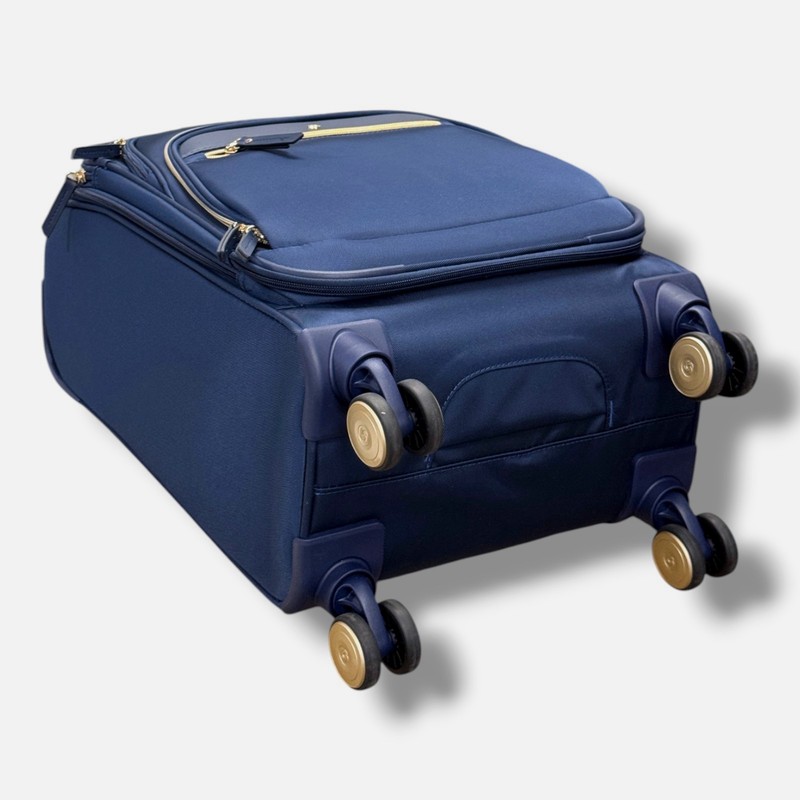 Samsonite Blue Mobile Solutions Expandable Luggage Carry-on Spinner Suitcase 19" gallery