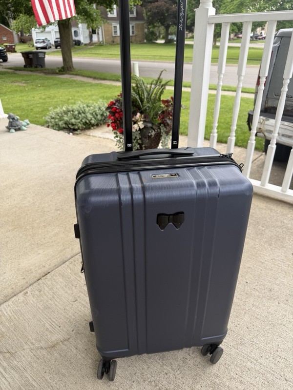Karl Lagerfeld Suitcase Spinner 26” X 16” X 11”