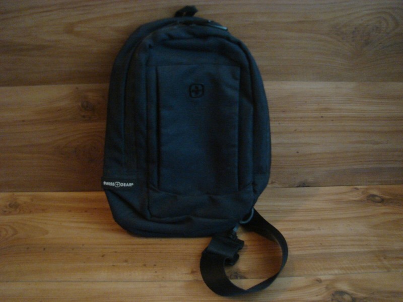 Swiss Gear Backpack Cross Shoulder Bag With Combination Lock