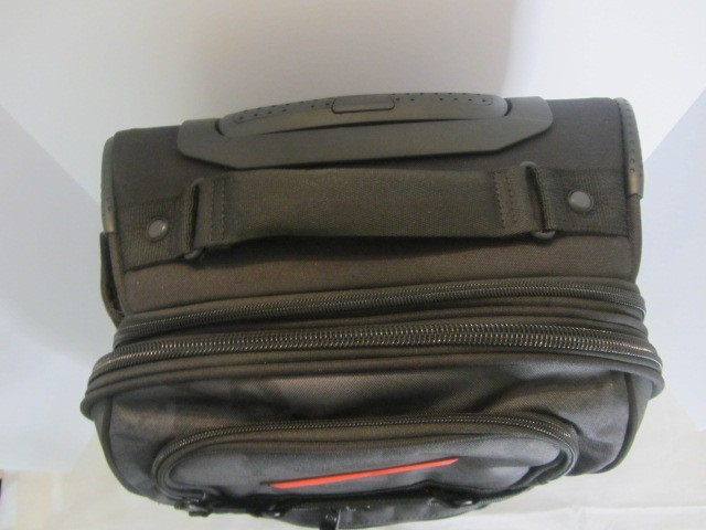 OGIO Fly Racing Expandable Layover Bag Black Grey Red Rolling Luggage Carry-On gallery