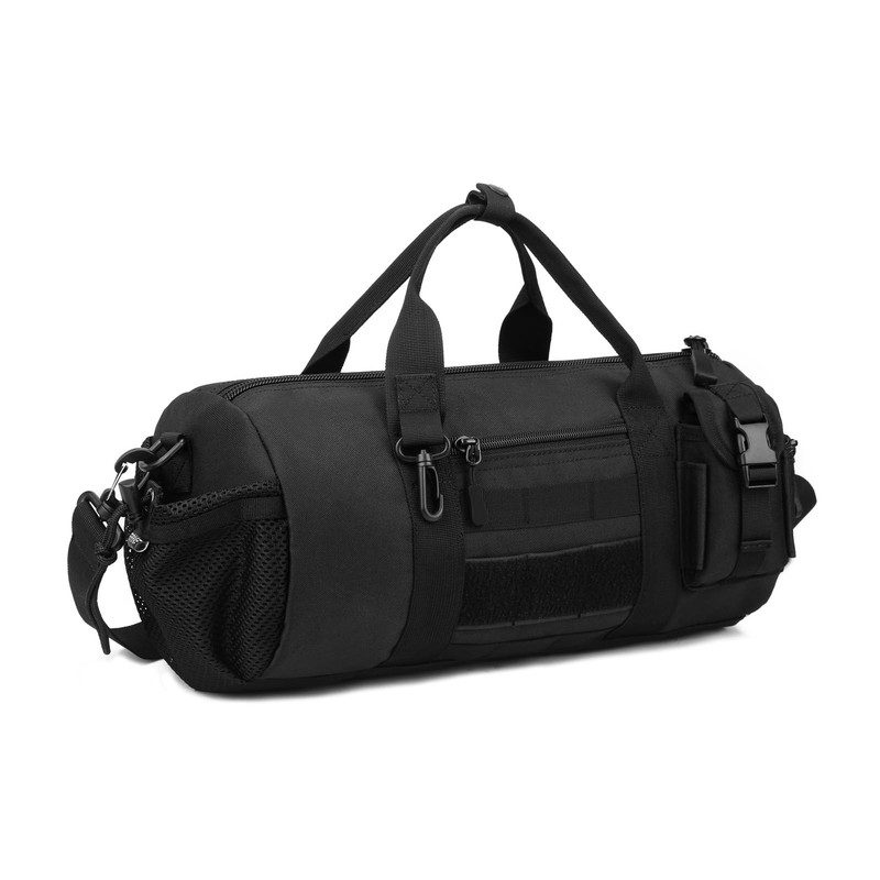 Small Tactical Duffle Bag MOLLE Handbag Gear Military Travel Carry On Shoulde…