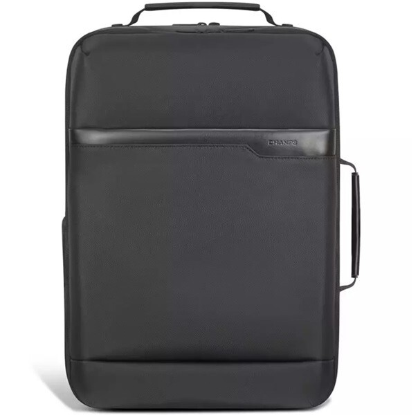CHAMPS Onyx Collection – Travel Backpack with USB Port Black