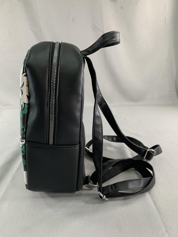 Hunter x Hunter Mini Backpack Bioworld Gon Freecss Killua Black Green Anime Bag gallery