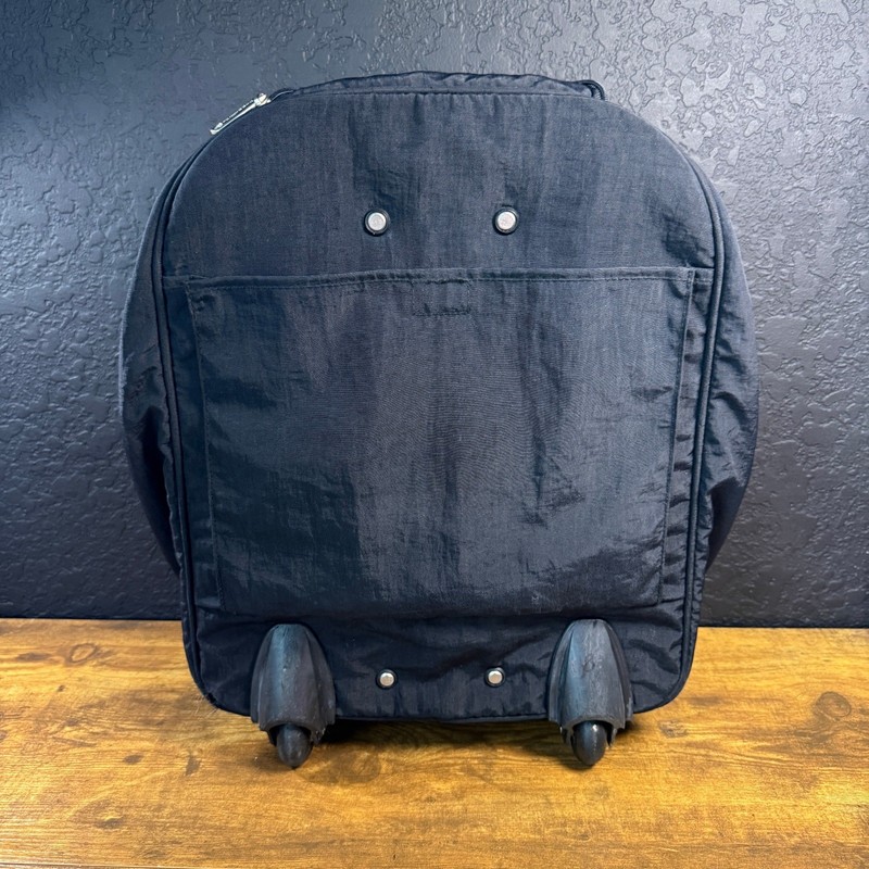 Baggallini Rolling Carry-On Black Nylon Travel Bag One Size gallery