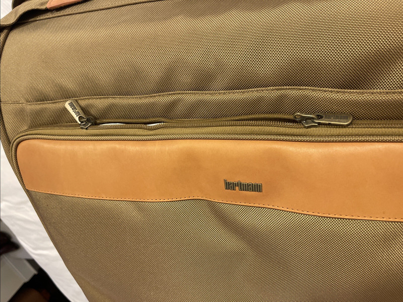 Hartmann Intensity Luxury Collection 50” Travel Garment Bag Canvas & Leather gallery