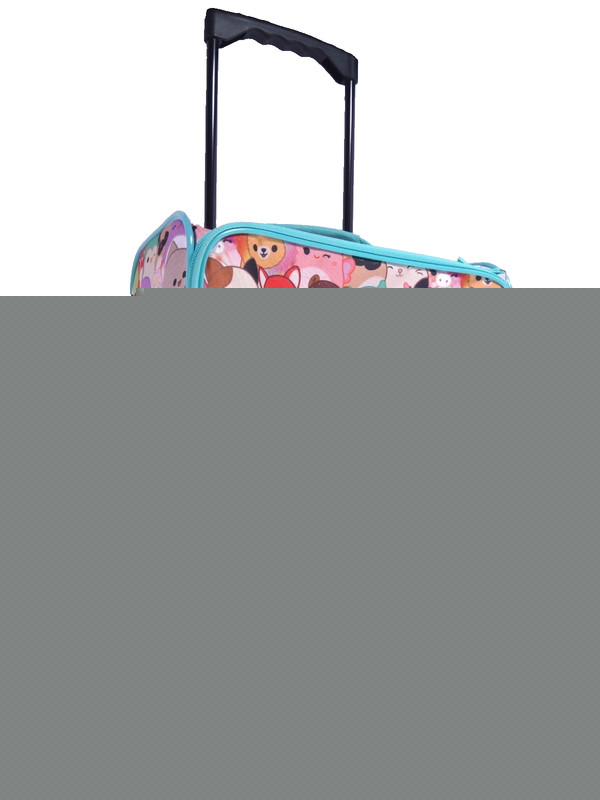 Squishmallows Cameron Cat 2pc Travel Set with 18″ Luggage and 10″ Plush Backpack