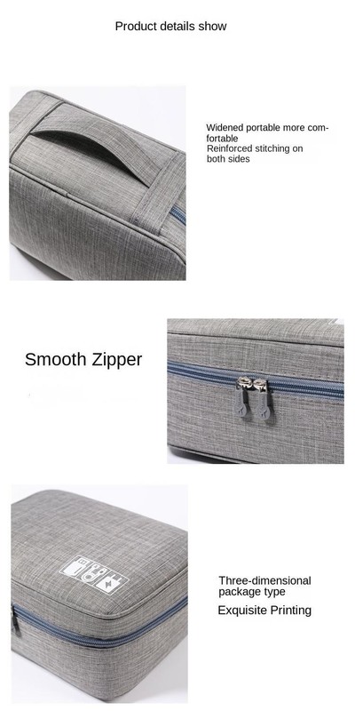 Portable Electronic Organizer Travel Cable Storage Bag Cord Case Accessories NEW gallery