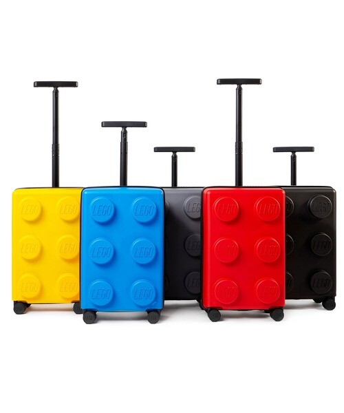 LEGO Suitcase Travel Luggage Carry Bag 35L Signature Brick Red Blue Yellow Black