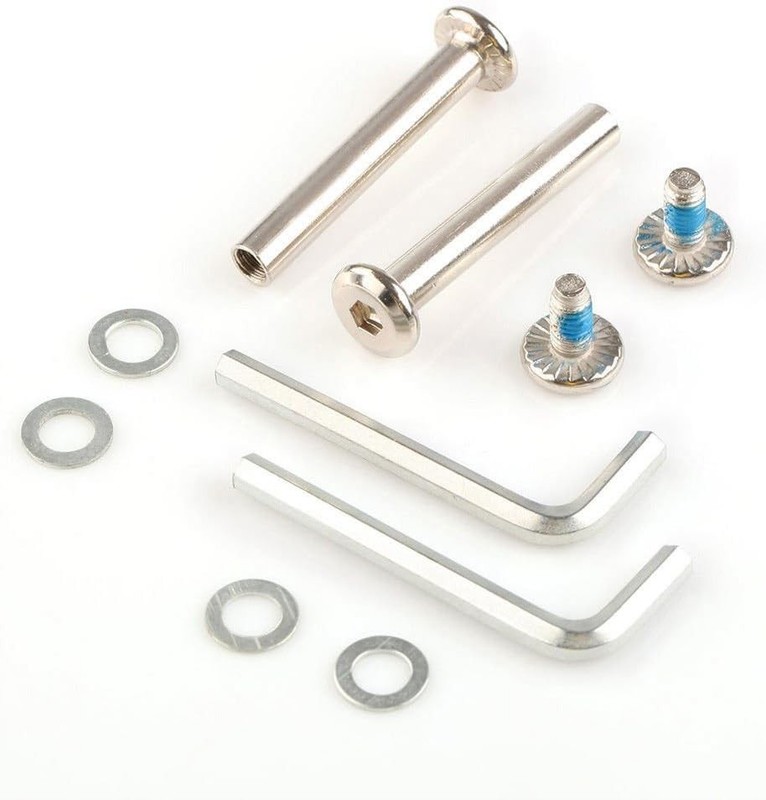 Durable Luggage Wheels Replacement Kit - Set of 2, 45mm for Easy Installation gallery