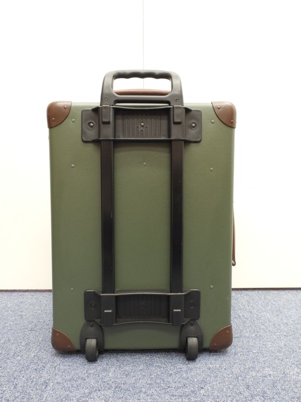 Globe-Trotter Centenary Carry-On Small Khaki Brown 2-Wheel Travel Case Bag japan gallery