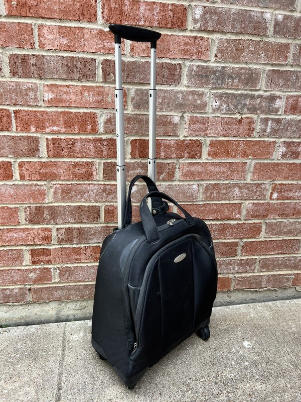 Samsonite Rolling Carry-On Briefcase Laptop Luggage Pulling 17x15x7 gallery