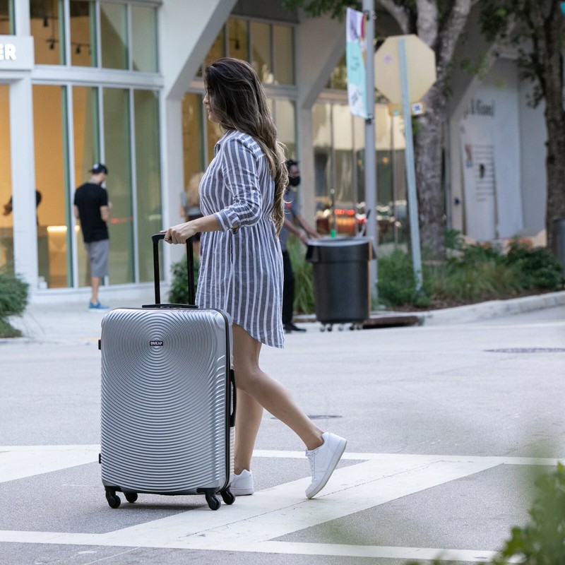 DUKAP Inception 28" Hard Shell Checked Luggage Spinner Wheels Travel Suitcase gallery