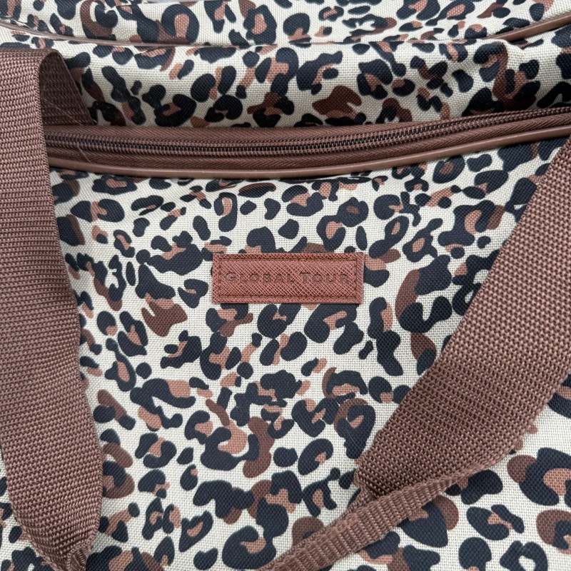 Global Tour Rolling Weekend Duffle Travel Bag Leopard Print Pattern gallery