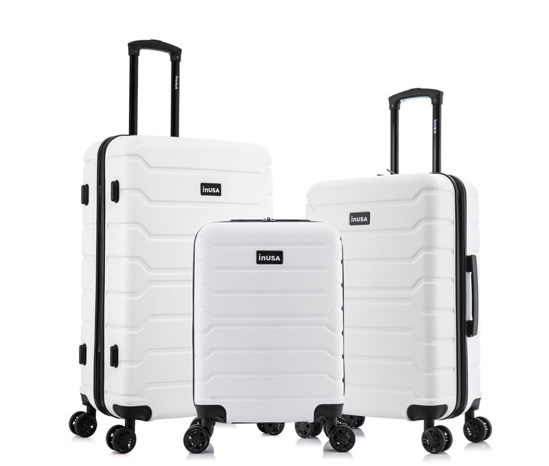 InUSA Trend Hard Shell Luggage Set Spinner Wheels Travel Suitcase 20 24 28