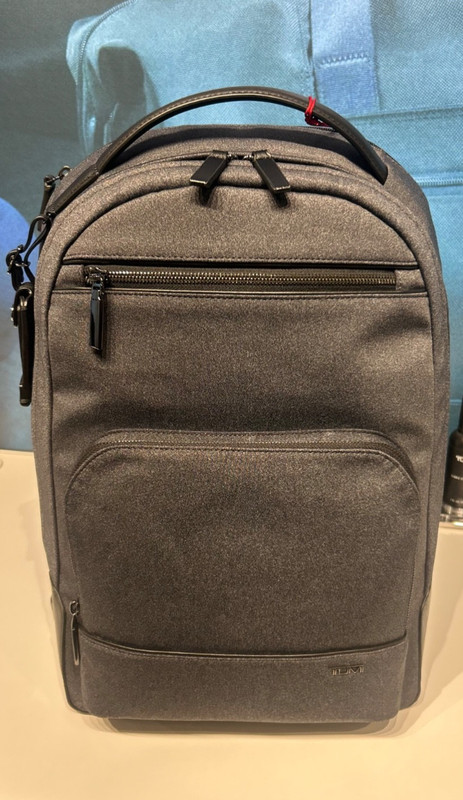 NEW Tumi Harrison WARREN 17.0” Polyester Laptop Backpack – DARK CHARCOAL