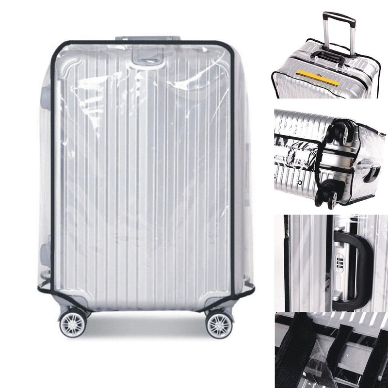 Waterproof Transparent Protective Suitcase Cover for all Suitcase Size 20″~30″