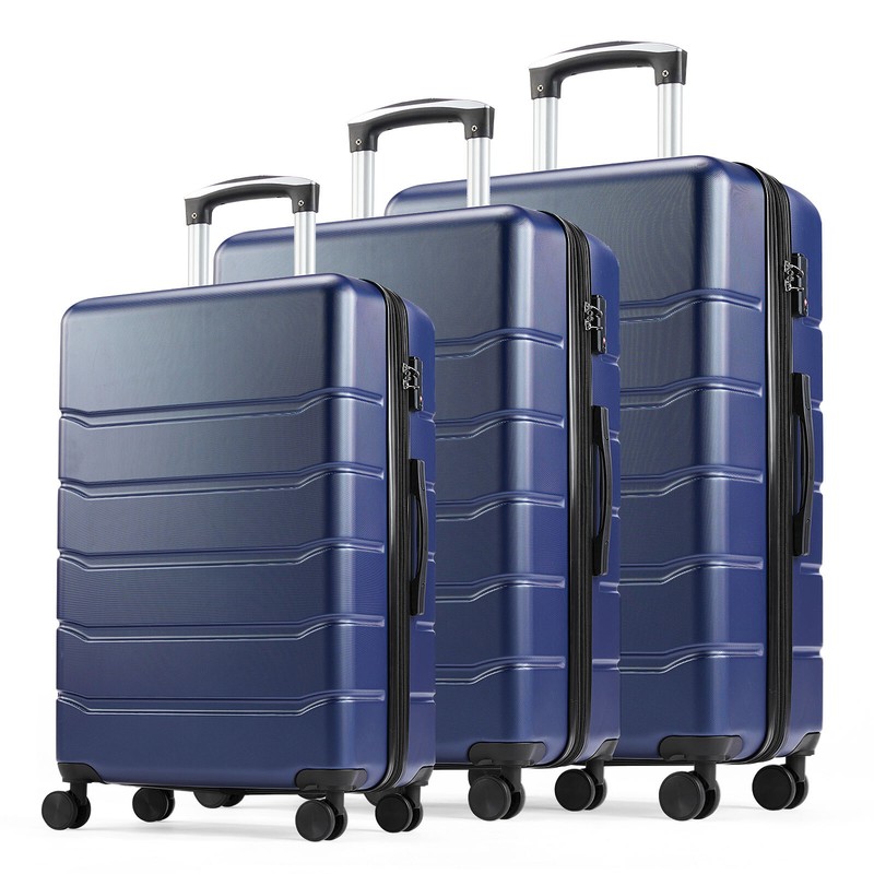 Lightweight Hard Shell Roller Suitcase with TSA Lock Expandable Carry-On Luggage gallery