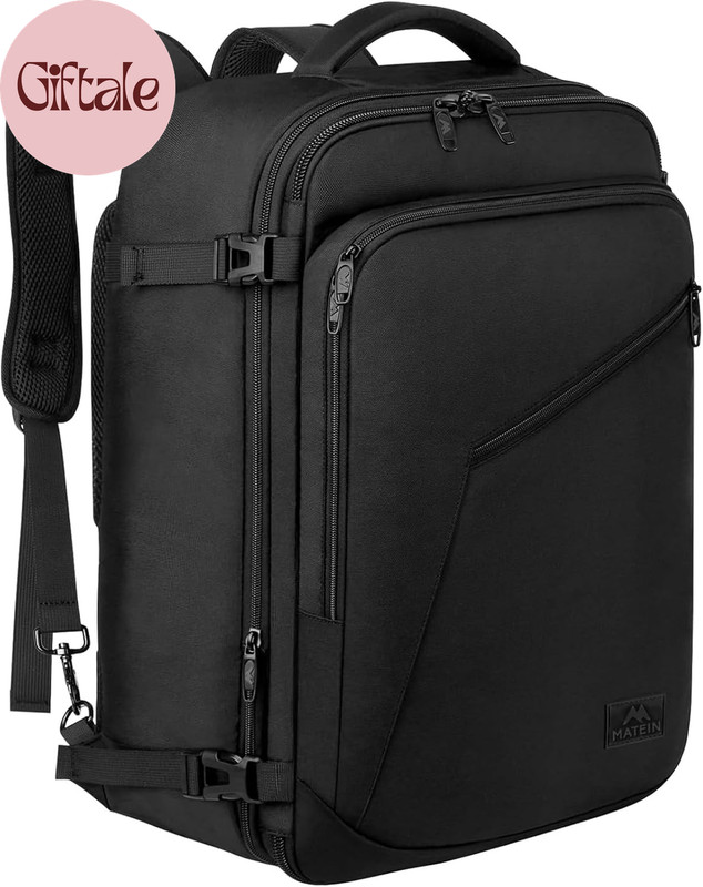 Carry on Backpack, Extra Large Travel Backpack Expandable Airplane Approved Week