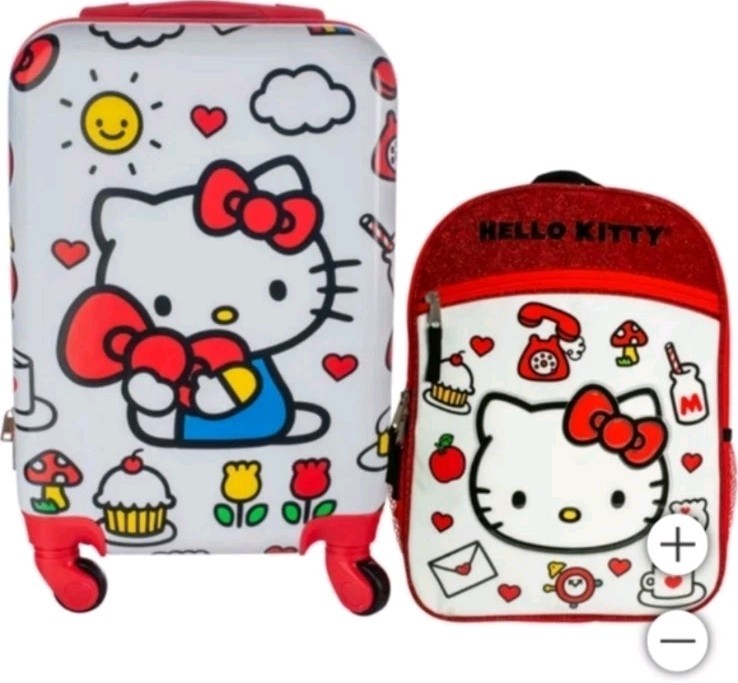 Kids Licensed Carry-on & Backpack Luggage Set, new