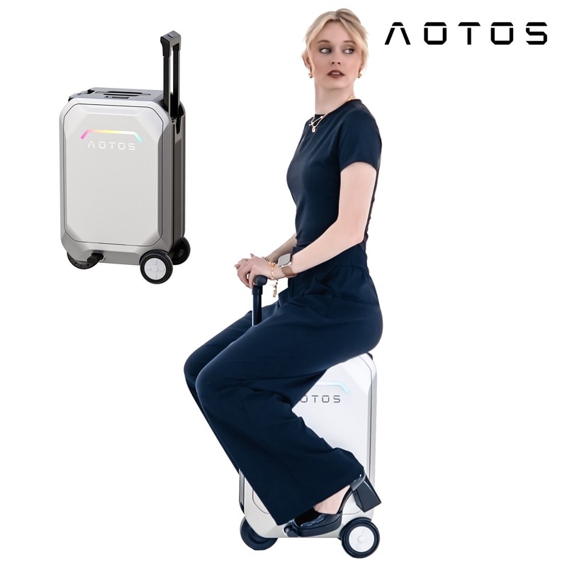 20” Smart Electric Ride-On Suitcase 31L Electric Luggage Scooter For Travel APP
