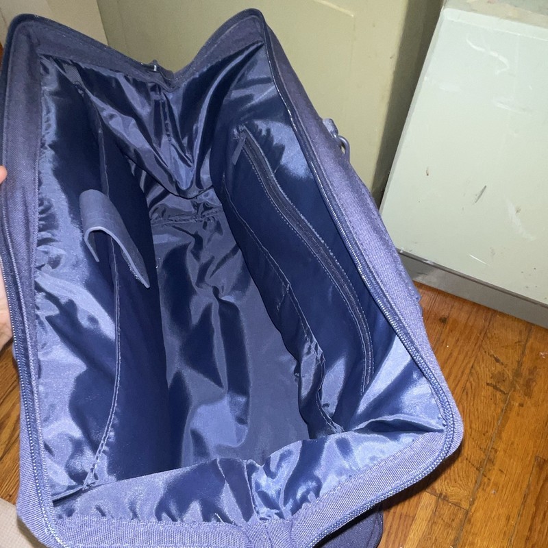 BEIS Blue Solid Weekender Bag w/ Shoulder Strap, 18" and Under, Unisex Adult gallery