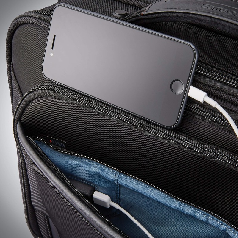 Samsonite Pro Upright Mobile Office, Black, One Size gallery