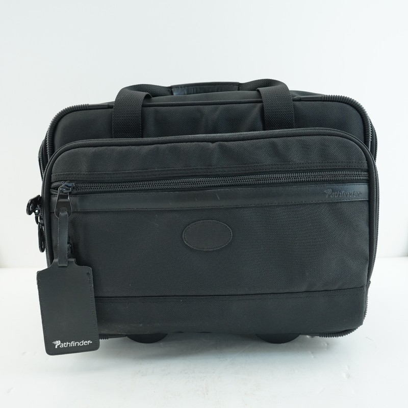 PATHFINDER Computer Carry on Professional Business Bag weekend wheels college gallery