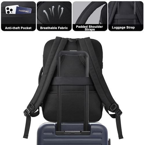 TSA Approved Carry On Backpack, Extra Large Tactical Travel Backpack for Men, gallery