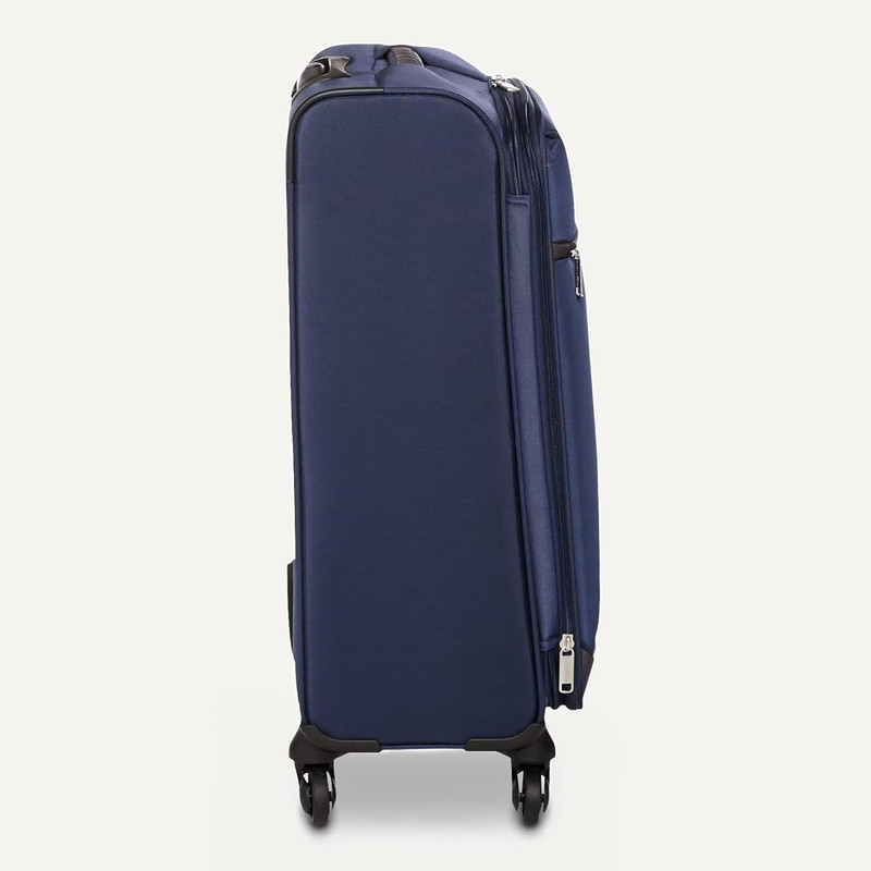 28" Large Checked Softside Expandable Suitcase with 360-Degree Multi-Directional gallery