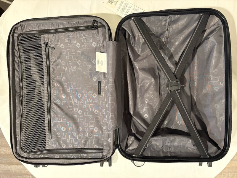 Samsonite Powell HS Expandable Hardside Luggage Spinner Wheels - Black - 20” gallery