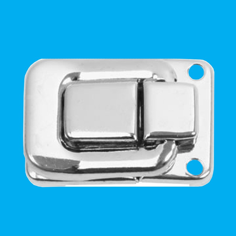 Square Nickel Plated Small Latch Replacement Box Case Suitcase Luggage