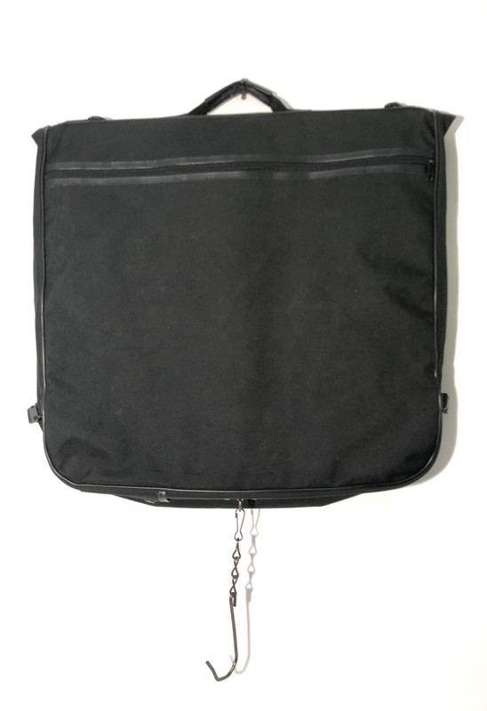 United States US ARMY Military Foldable Black Canvas Suit Garment Travel Bag. gallery
