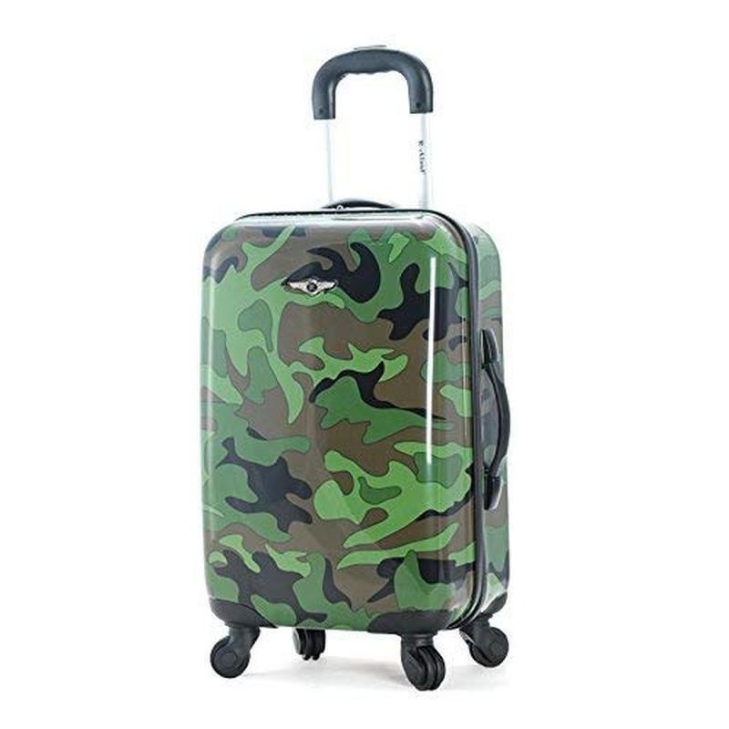 Durable Hardside Expandable Spinner Luggage Carry-On Multi-Directional Wheels US gallery