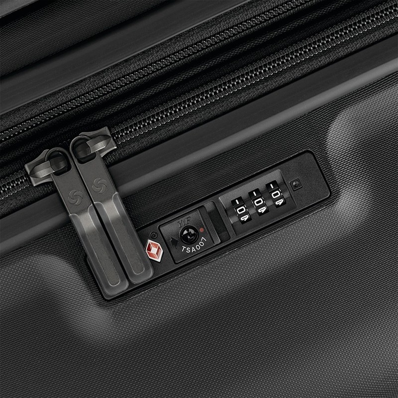 Samsonite Elevation Plus Medium Expandable Glider Suitcase, Triple Black DNBA gallery