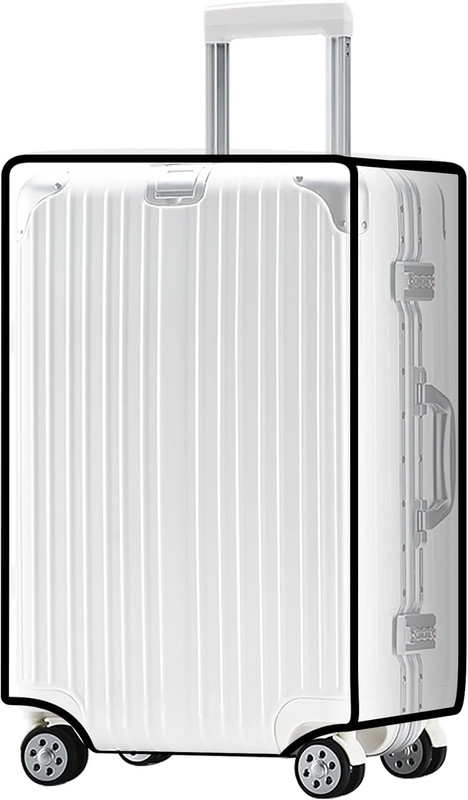 FF1 Luggage Protector Suitcase Cover PVC Bag Dust Proof Travel Suitcase Fits Mos